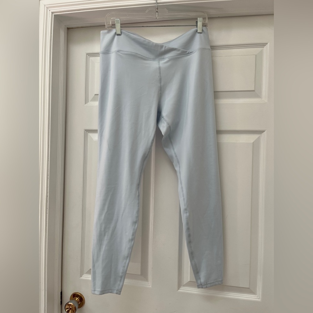 H&M light blue High-Waisted Leggings size X-LARGE
